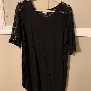 Black/Lace tunic!
